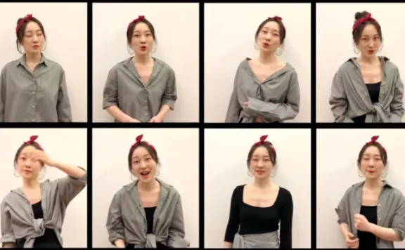 【一人成团】8个角色演绎经典歌曲 I believe I can fly #阿卡贝拉 #身体打击