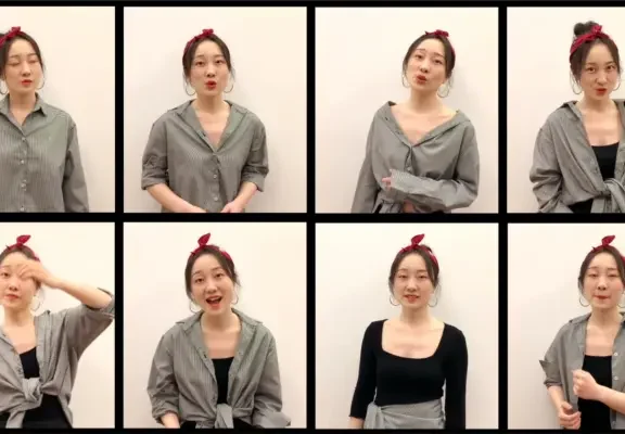 【一人成团】8个角色演绎经典歌曲 I believe I can fly #阿卡贝拉 #身体打击