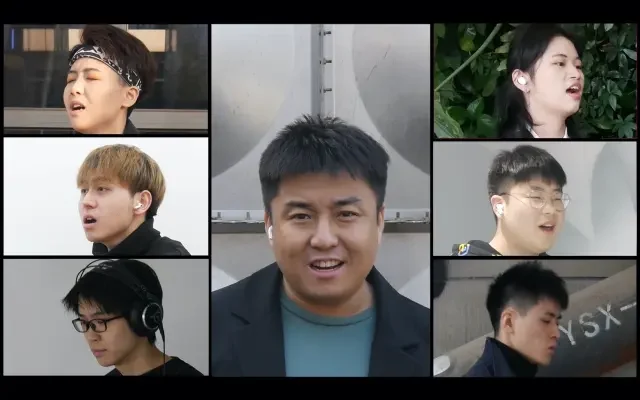 【致敬蠢朋克|数码区up主们偏爱的BGM】《Daft Punk》cover:Pentatonix-西安音乐学院AXA阿卡贝拉社团/杨牧山