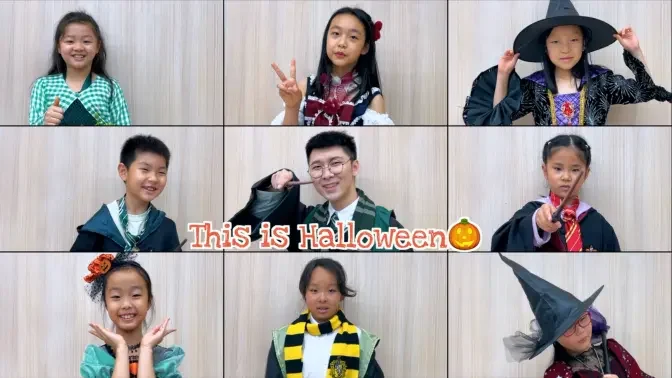 【阿卡贝拉】带着小朋友们唱万圣节神曲This is Halloween