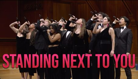 哈佛著名清唱团翻唱了Standing Next To You阿卡贝拉版🎶