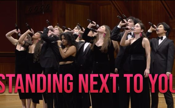 哈佛著名清唱团翻唱了Standing Next To You阿卡贝拉版🎶