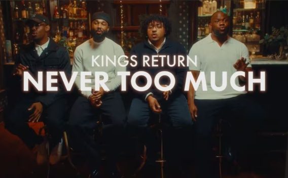 【R&B/Funk/Cover】美國德州無伴奏組合Kings Return Acapella翻唱Luther Vandross ⟨Never Too Much⟩