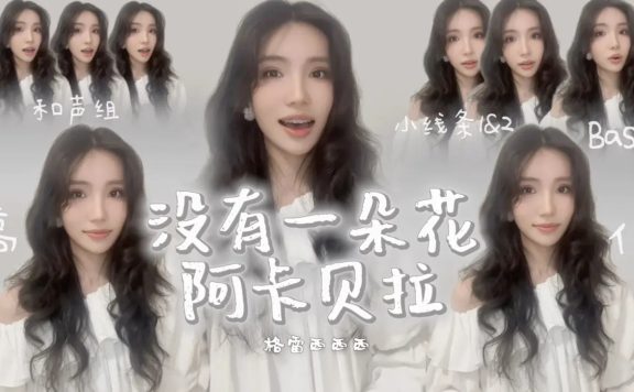 一人【阿卡贝拉】十一个我组成团!屏幕塞不下了哈哈…你就是你啊~绽放吧!
